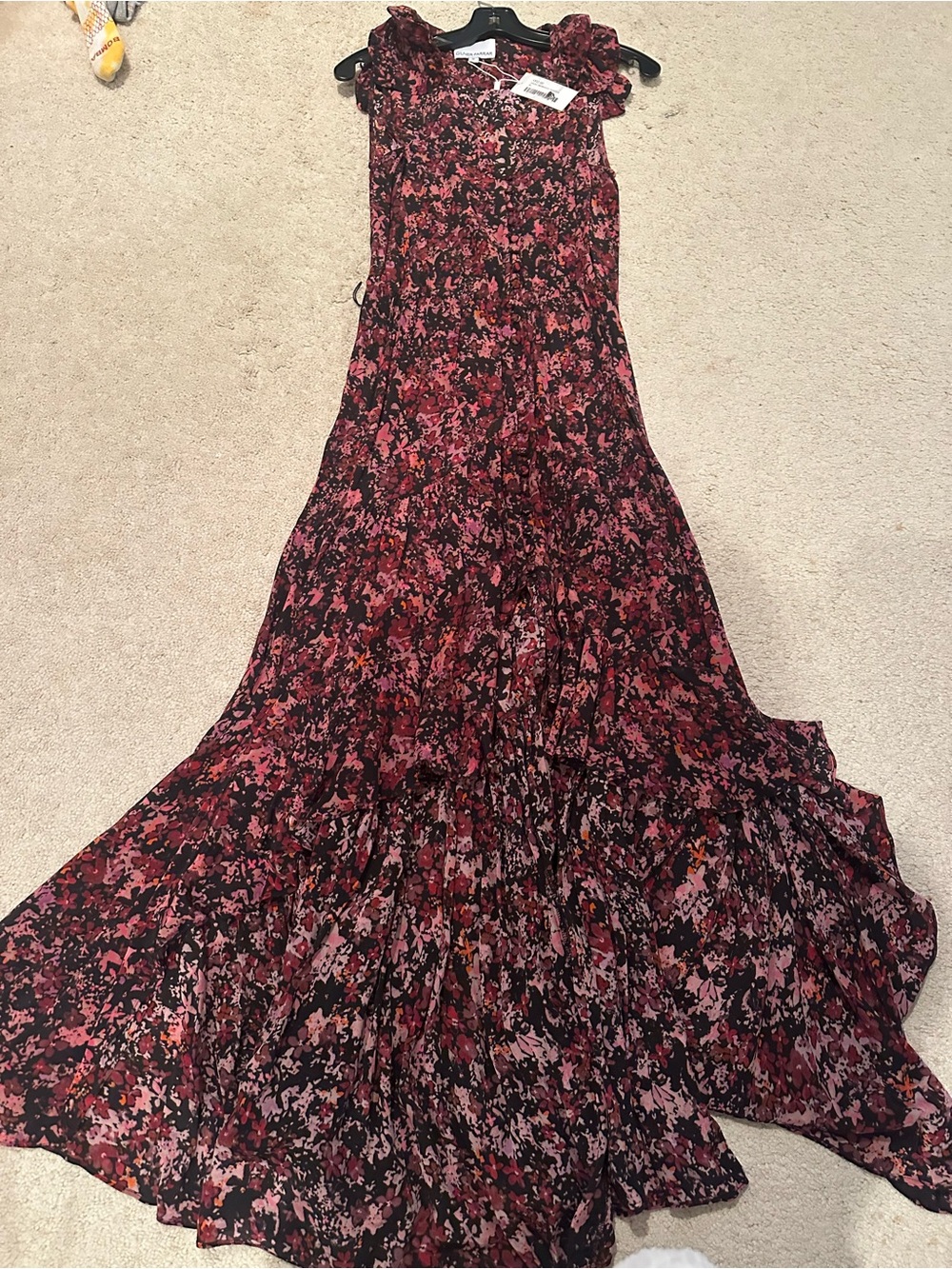Gilner Farrar hazel midnight garden dress new with tags size medium